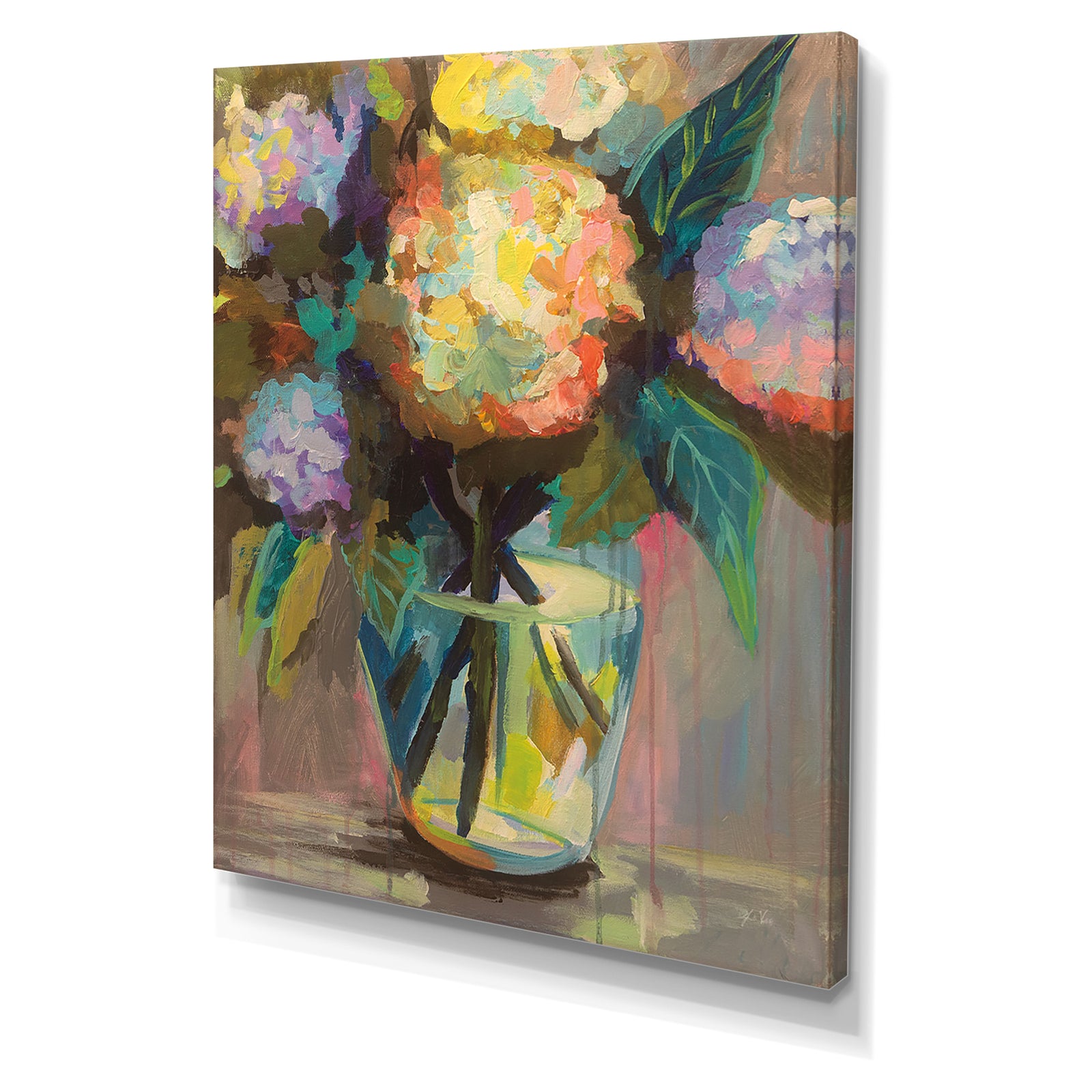 Glass Study - Cottage Canvas Wall Art