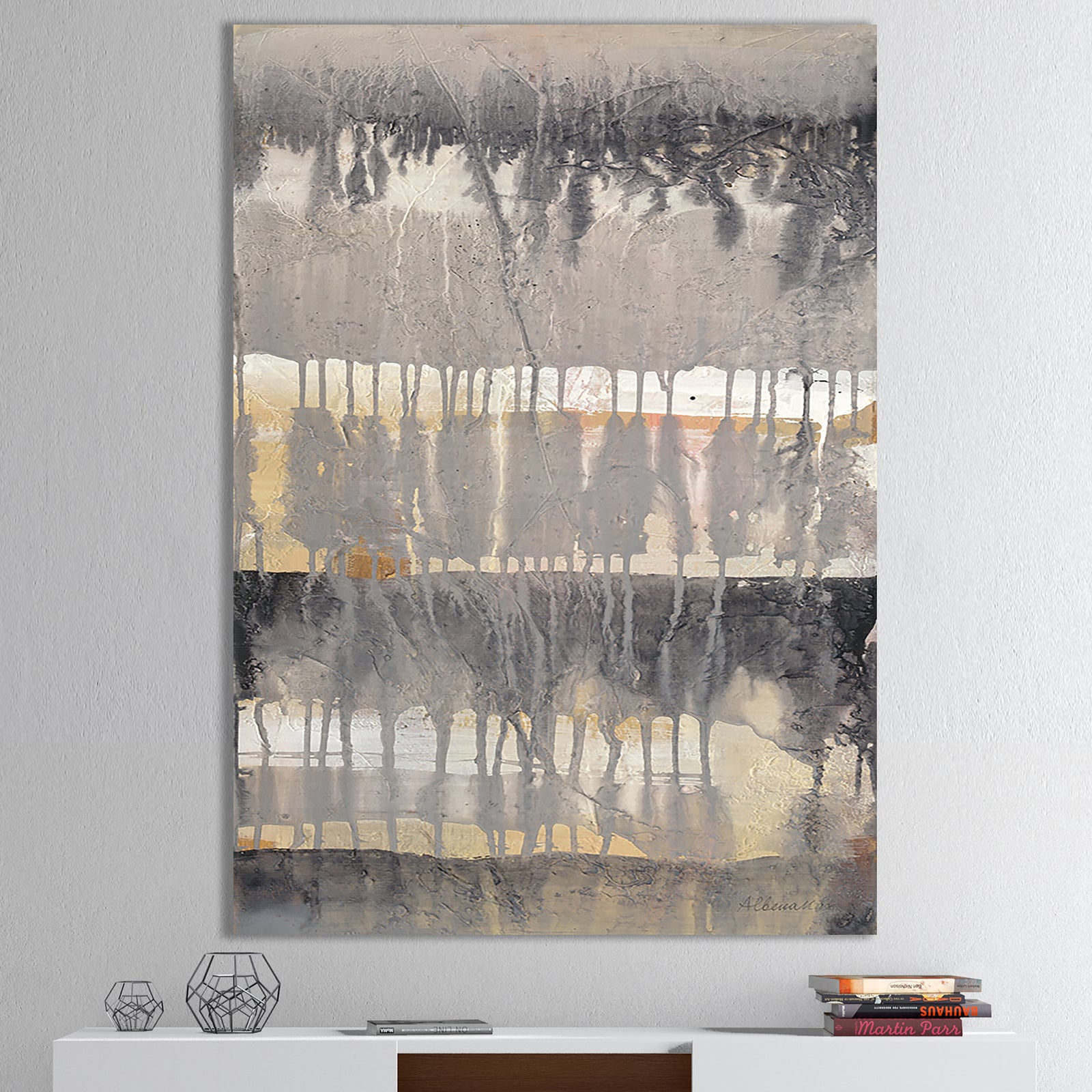 Tectonic I - Modern Canvas Wall Art
