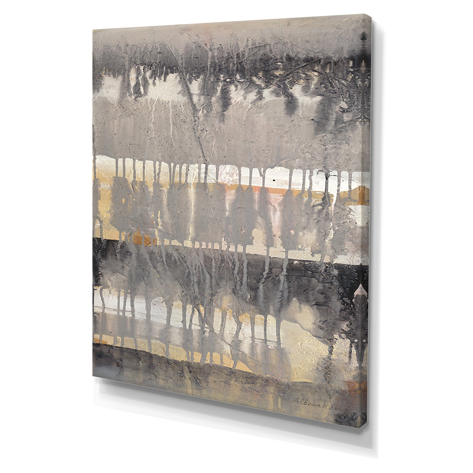 Tectonic I - Modern Canvas Wall Art
