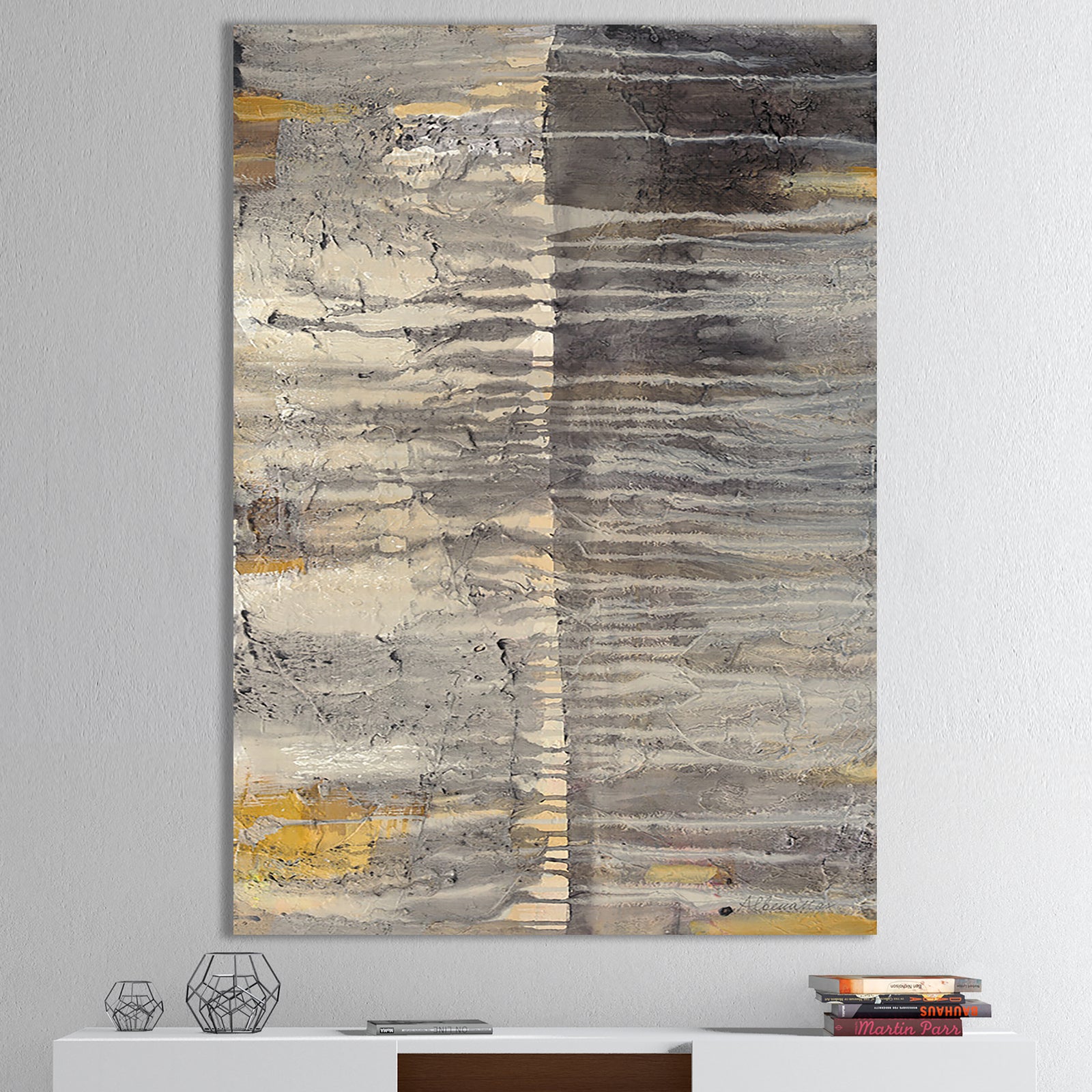 Tectonic II - Modern Canvas Wall Art