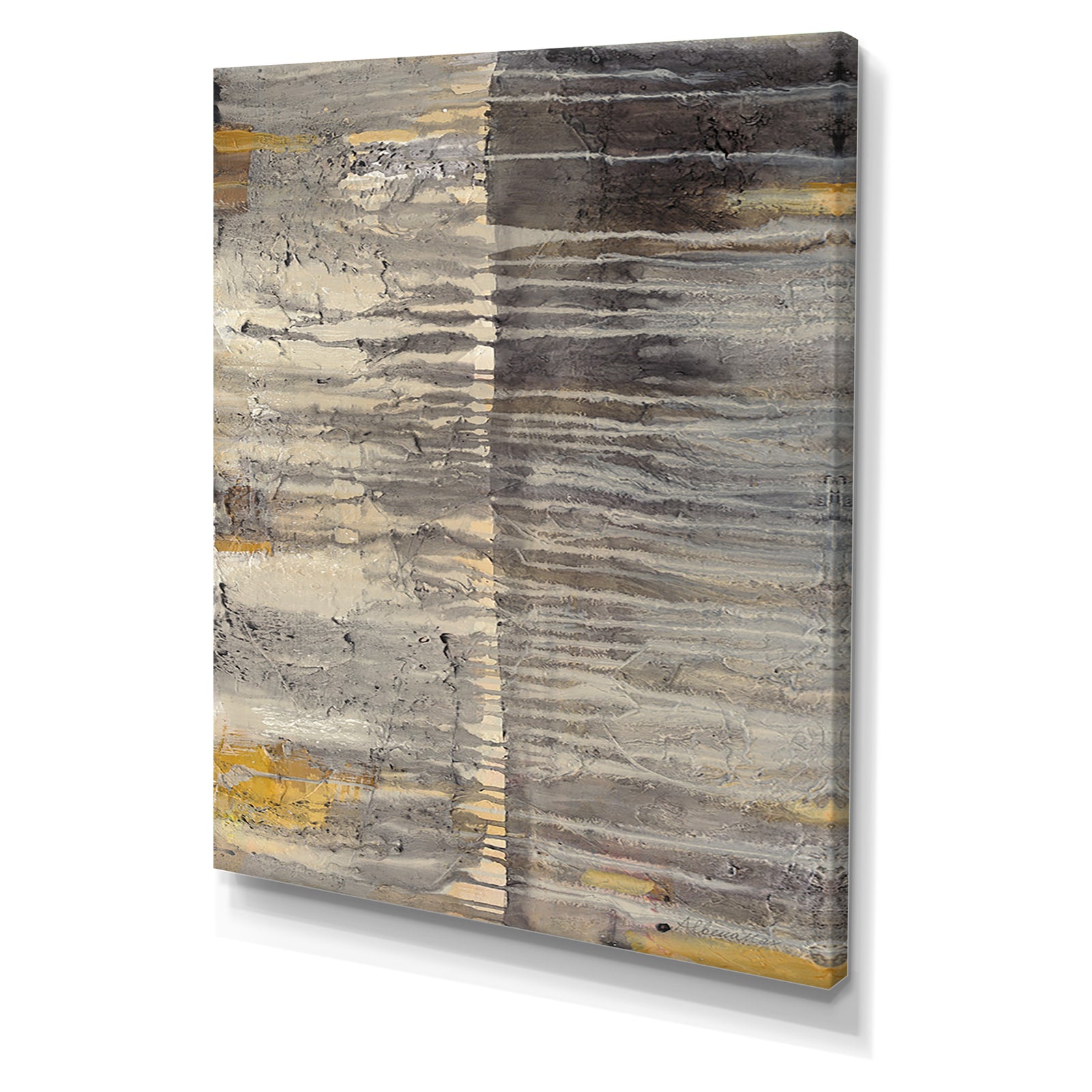 Tectonic II - Modern Canvas Wall Art