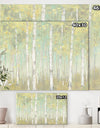 RW Sylvan Birches - Cottage Canvas Wall Art