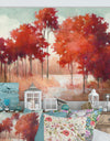 RW Autumn Lake - Cottage Canvas Wall Art