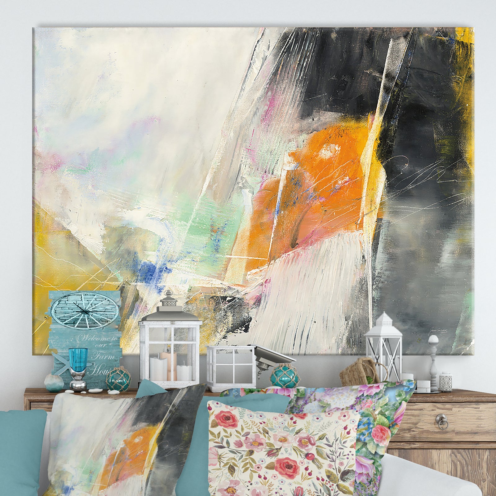 Cause and Effect - Cottage Canvas Wall Art