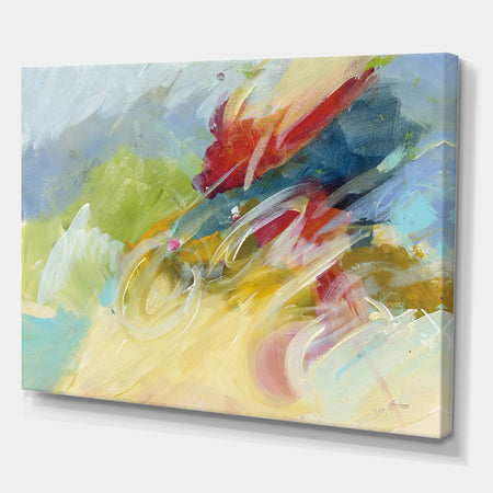 Happy - Cottage Canvas Wall Art