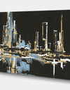 Urban Gold VI - Cottage Canvas Wall Art