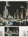 Urban Gold VI - Cottage Canvas Wall Art