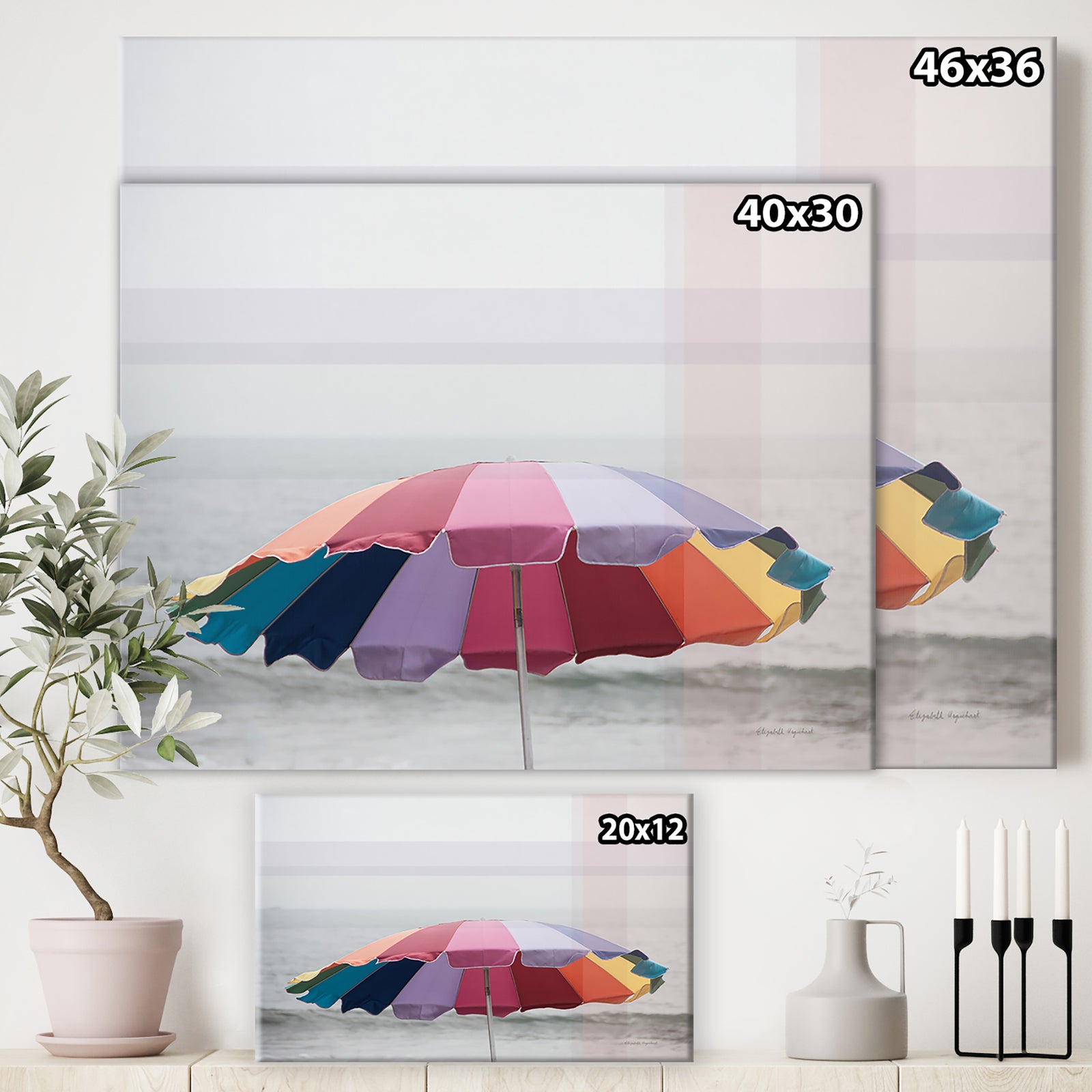 Shady VI - Cottage Canvas Wall Art