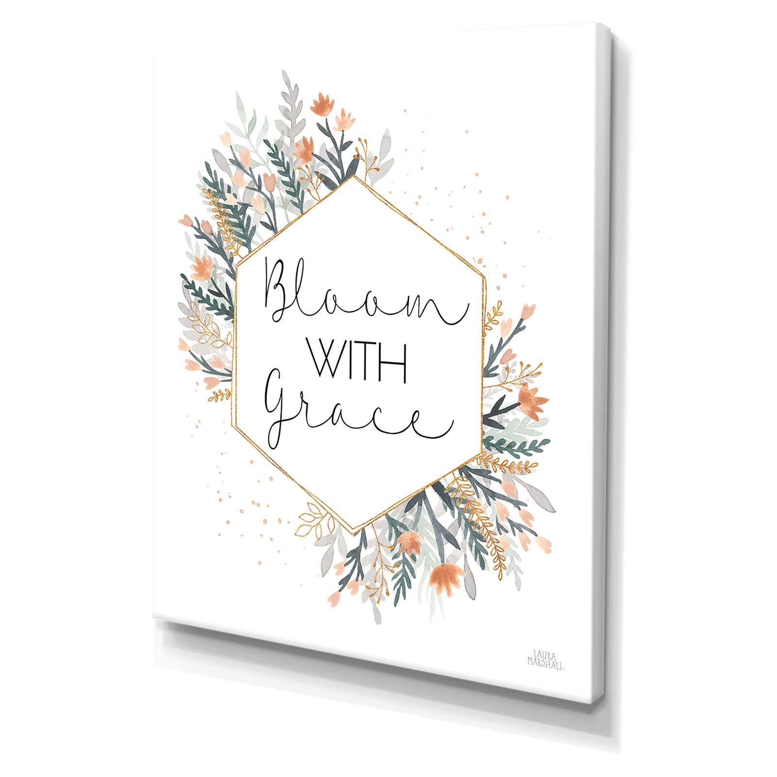 NR Spring Blooms V - Cottage Canvas Wall Art