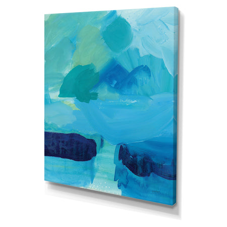 Seascape I - Cottage Canvas Wall Art