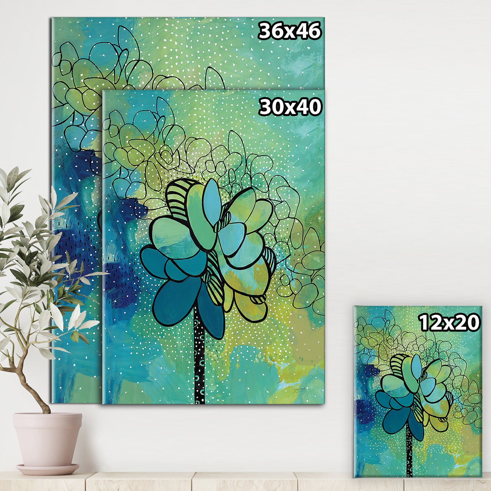 Renew - Cottage Canvas Wall Art