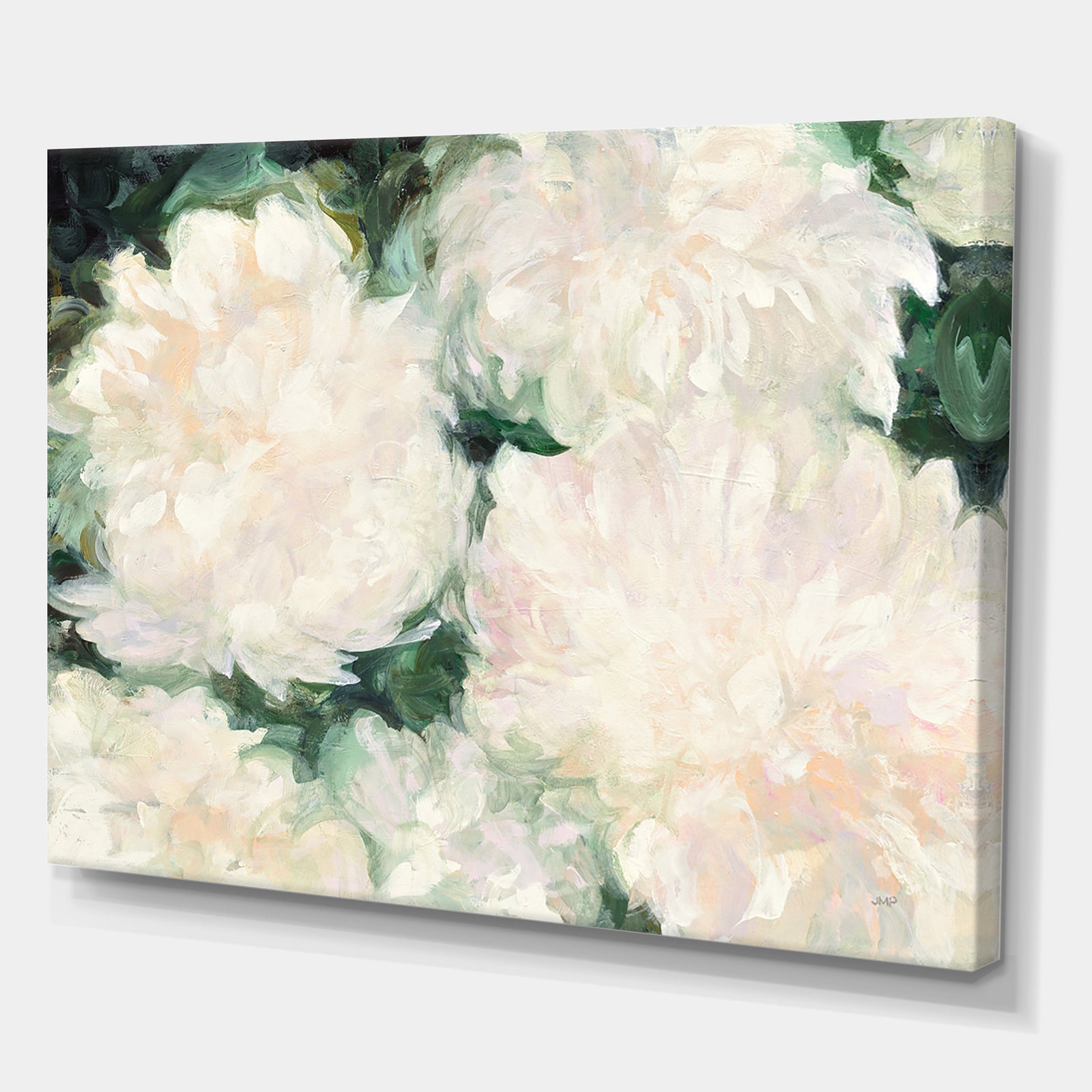 RW Blushing Summer I - Cottage Canvas Wall Art