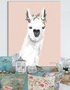 Delightful Alpacas I - Cottage Canvas Wall Art