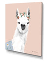 Delightful Alpacas I - Cottage Canvas Wall Art