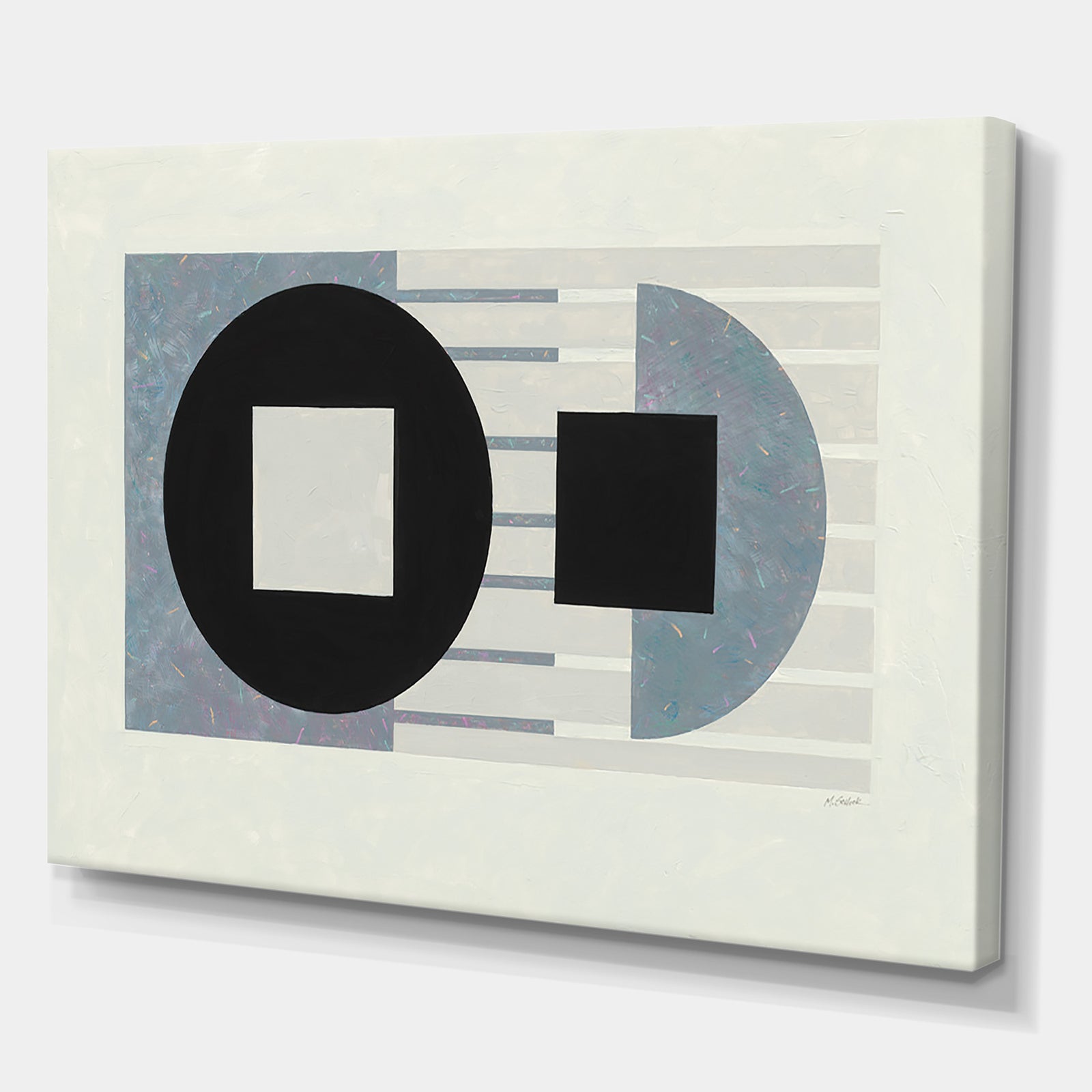 Laterally Speaking - Modern Canvas Wall Art