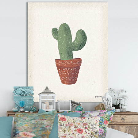 Greenhouse IV - Cottage Canvas Wall Art