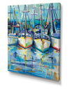 Morning Dock - Cottage Canvas Wall Art