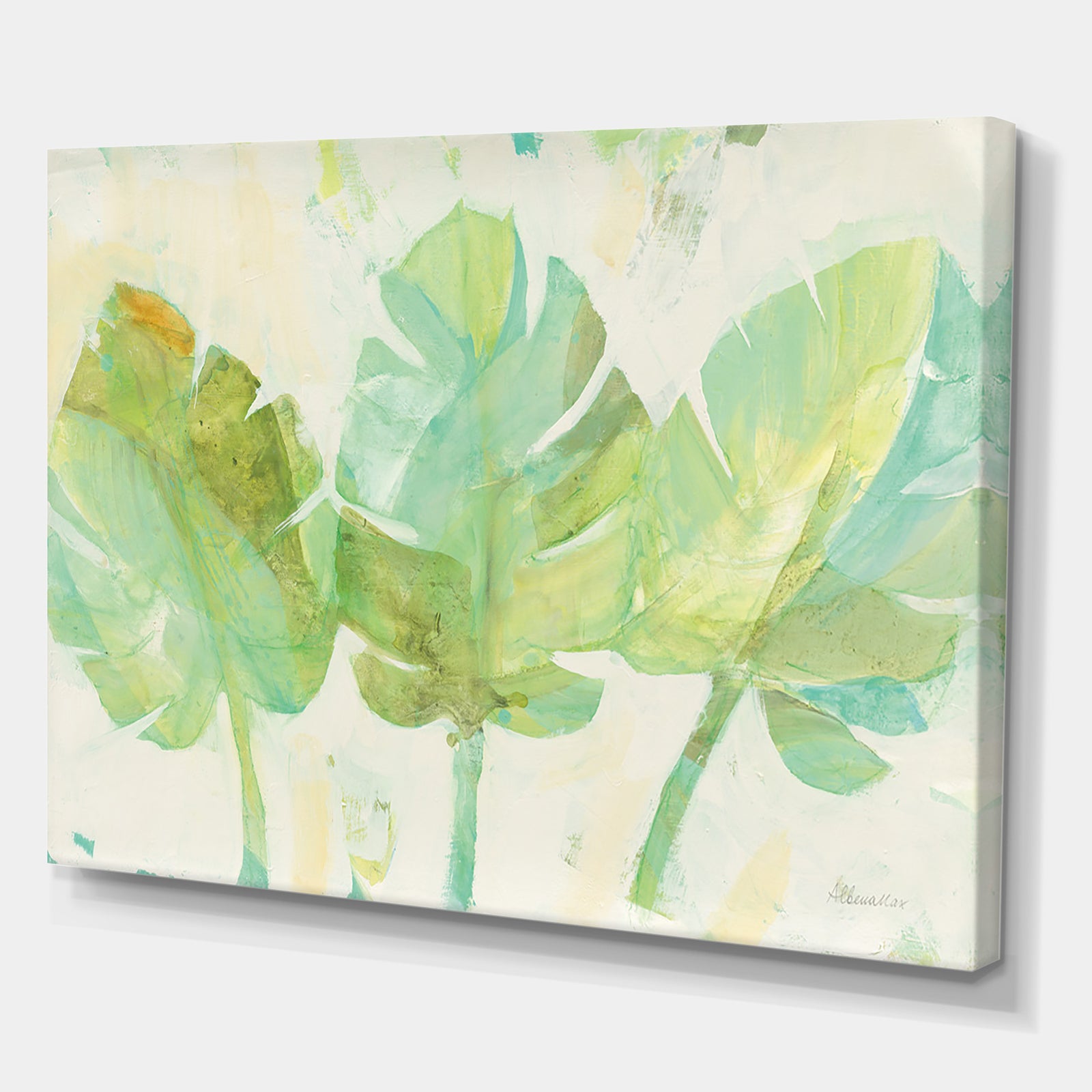 Tropical Trio - Cottage Canvas Wall Art