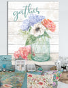 WA Pastel Flower Market III - Cottage Canvas Wall Art