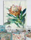 RW Protea - Cottage Canvas Wall Art