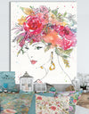 A Floral Figures II - Cottage Canvas Wall Art
