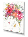A Floral Figures II - Cottage Canvas Wall Art