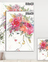 A Floral Figures II - Cottage Canvas Wall Art