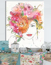 A Floral Figures IV - Cottage Canvas Wall Art