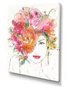 A Floral Figures IV - Cottage Canvas Wall Art