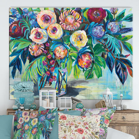 Key West - Cottage Canvas Wall Art