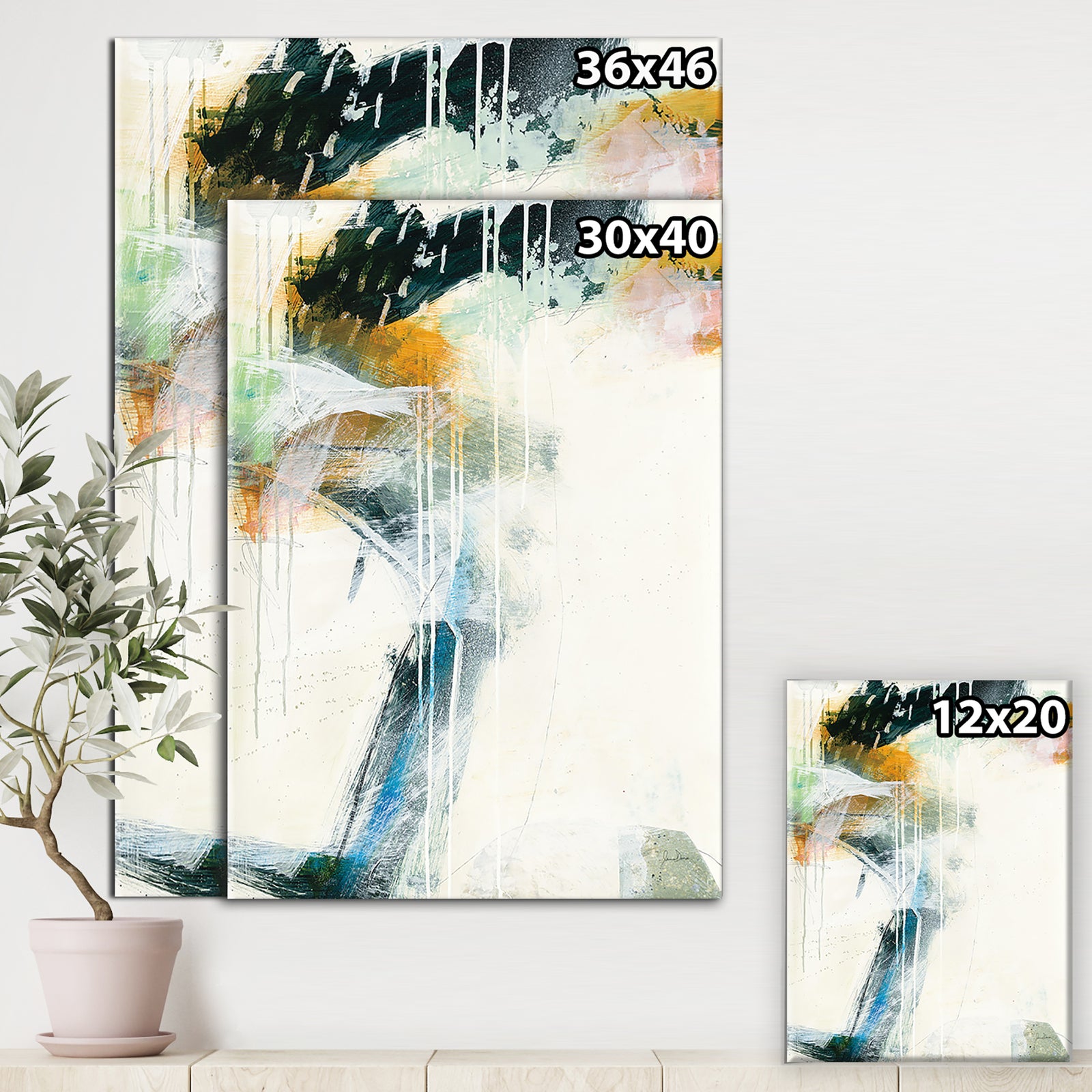 Turbulence II - Modern Canvas Wall Art
