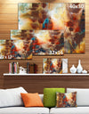 Artistic Brown - Abstract Canvas Artwork