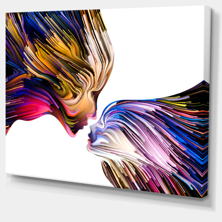 Metaphorical Mind Painting - Contemporary Canvas Print