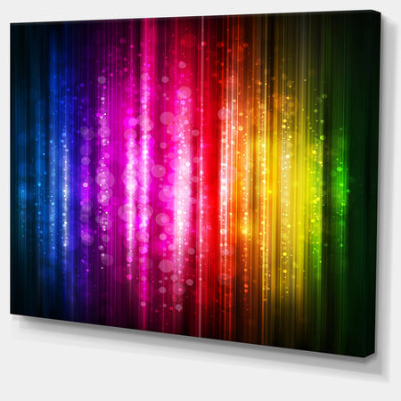 Glowing Background - Abstract Canvas Artwork