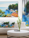 House near the Sea - Landscape Canvas Artwork