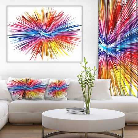 Color Explosion - Abstract Canvas Artwork