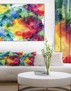 Abstract Watercolor Texture - Abstract Canvas Artwork