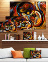 Perspectives of Inner Paint - Abstract Canvas Artwork