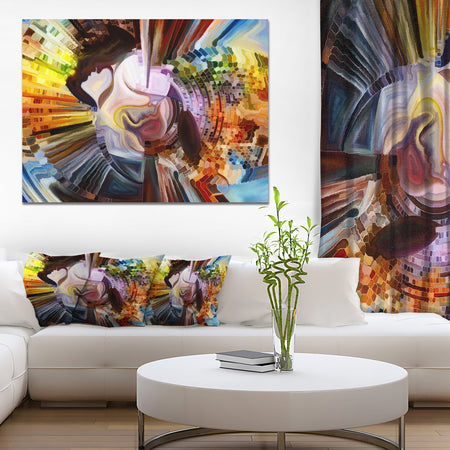 Layers of Inner Paint - Abstract Canvas Artwork