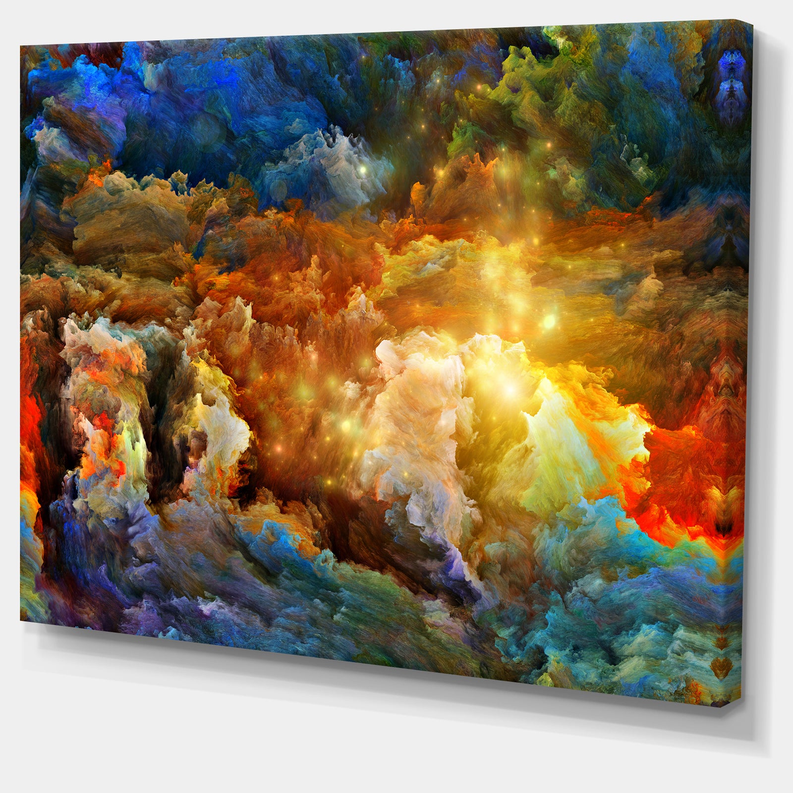 What Colors May Come - Abstract Canvas Artwork
