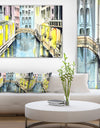 Canal in Venice - Cityscape Canvas Artwork