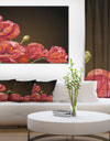 Poppy Flowers Vector Art - Floral Canvas Artwork