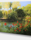 Garden of Eden - Landscape Large Canvas Print
