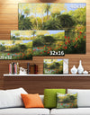 Garden of Eden - Landscape Large Canvas Print