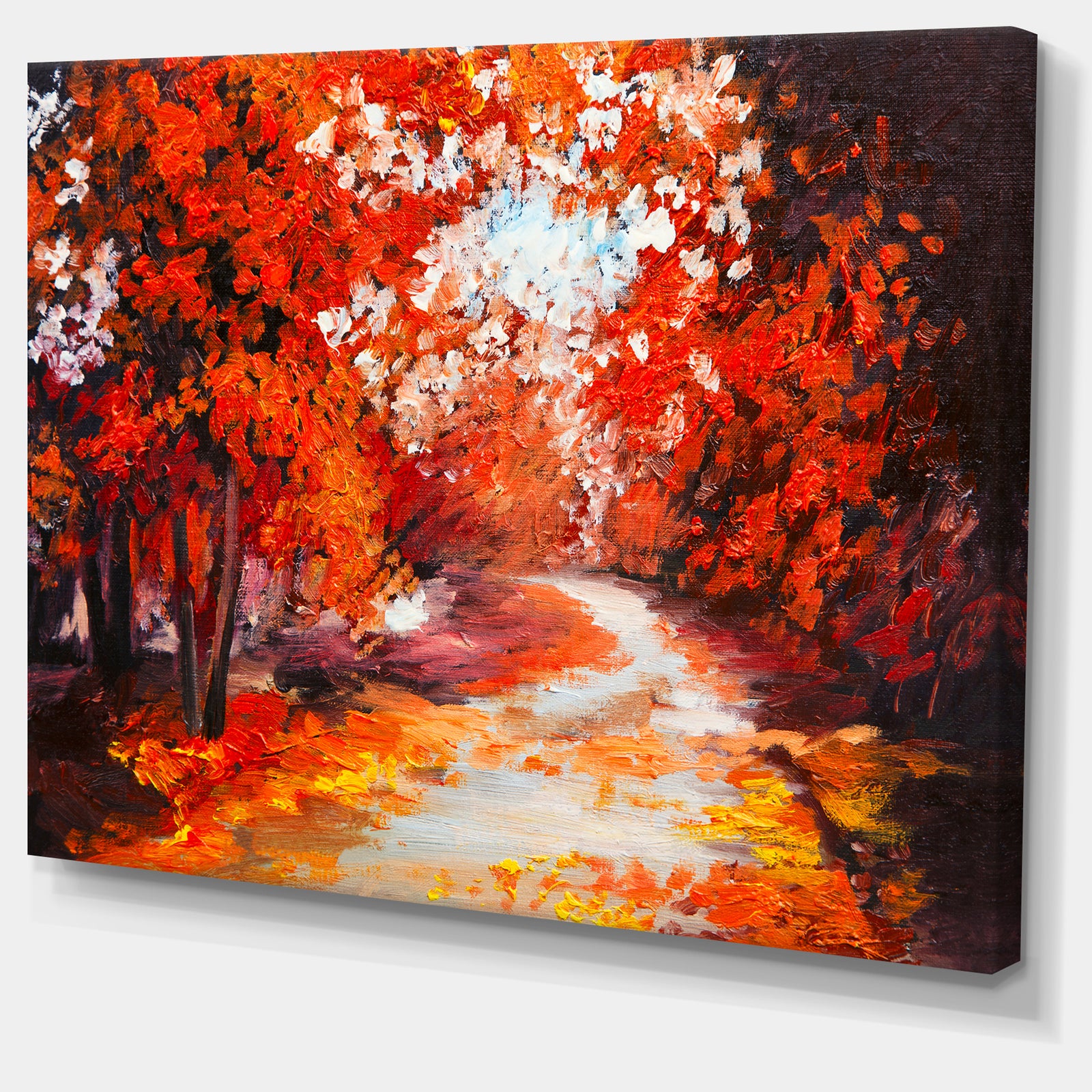 Forest in the Fall - Landscape Canvas Artwork