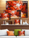 Forest in the Fall - Landscape Canvas Artwork