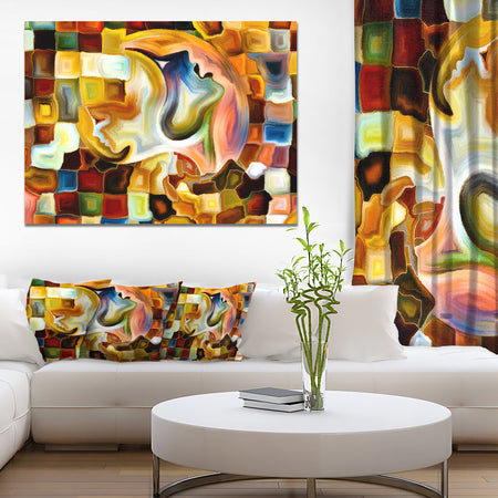 Way of Inner Paint - Abstract Canvas Art Print