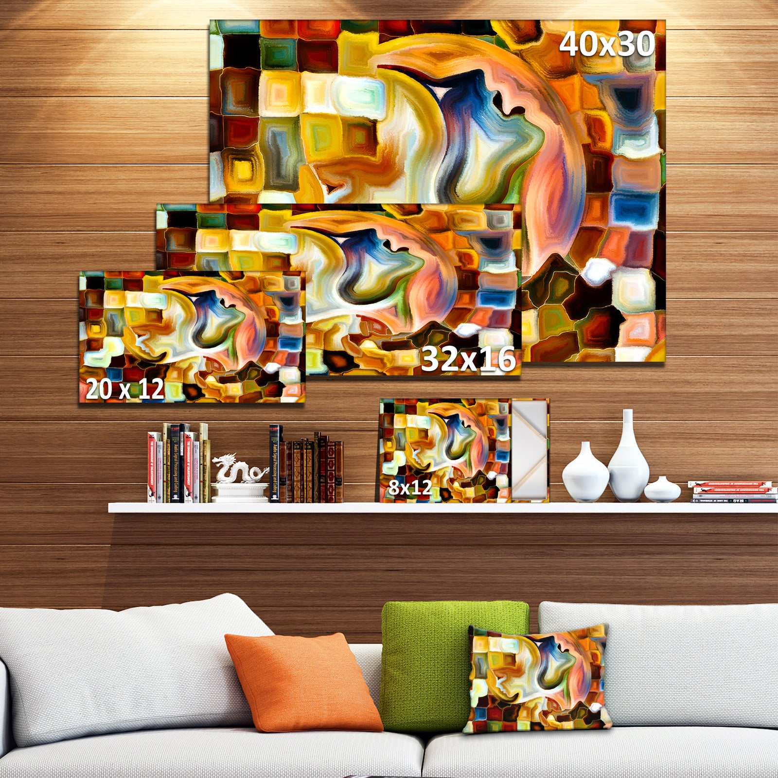 Way of Inner Paint - Abstract Canvas Art Print