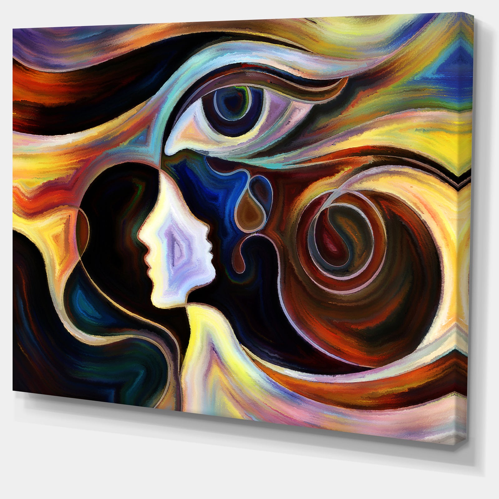 Colorful Intuition - Abstract Canvas Print