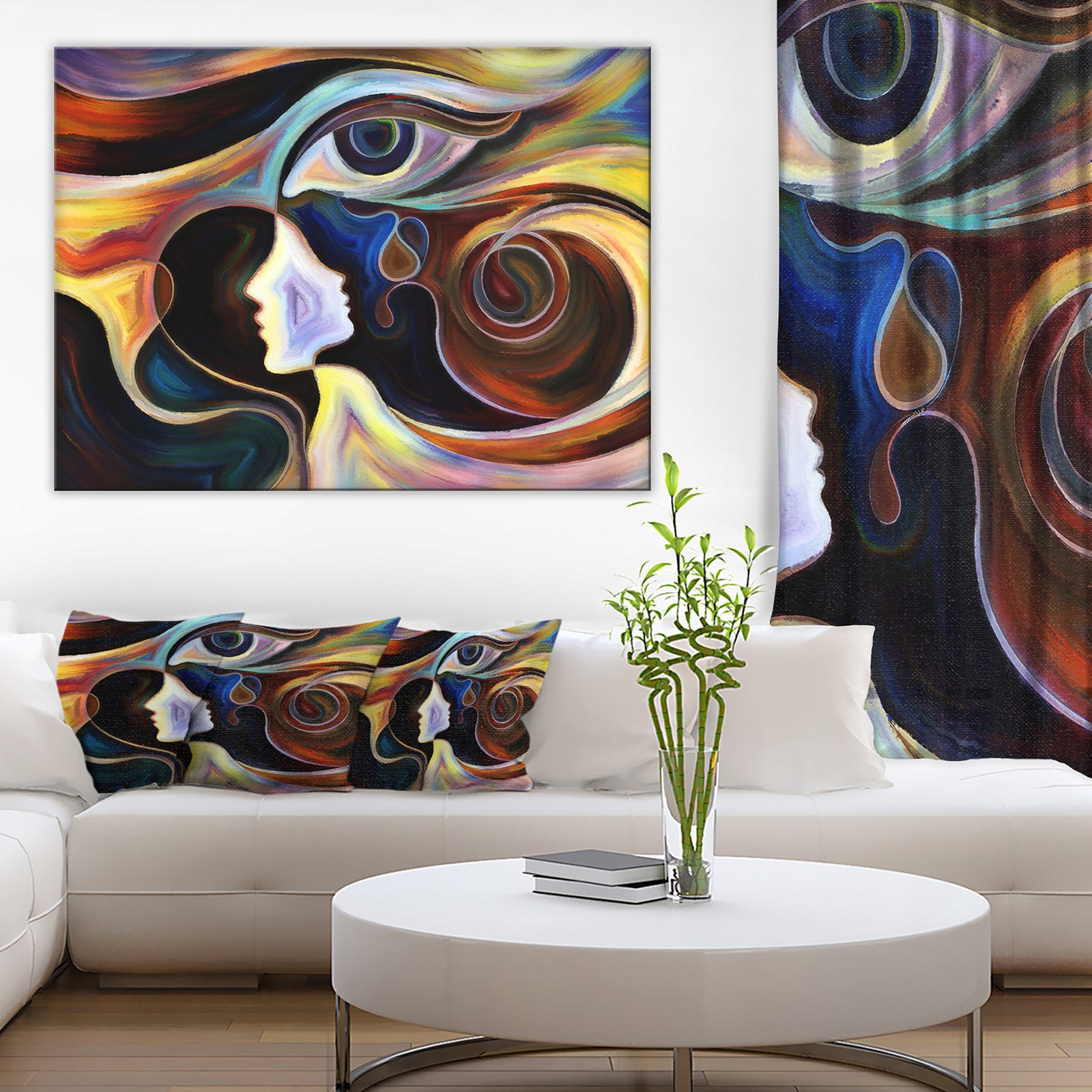 Colorful Intuition - Abstract Canvas Print